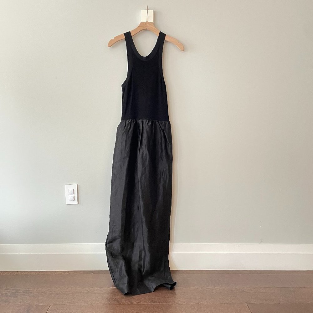 NWT Totême Black Nonza Maxi/Evening Dress/Gown - Size Small